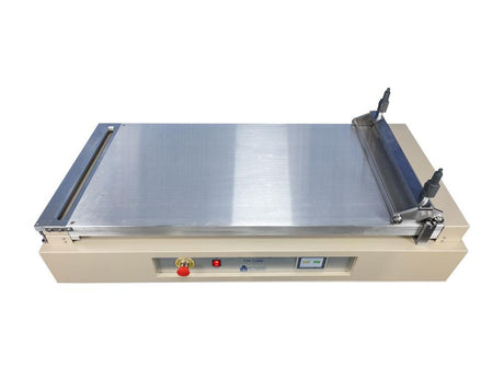 500mm-wide Tape Casting Sheet Coater (20"W°43"L) w/ 120°C Vac. Bed & Doctor Blade - MSK-AFA-W500-AL - Thasar Store