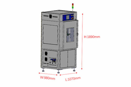 8-Channel Vacuum SEI Formation Machine for Prismatic Cells - MSK-131-SM8 - Thasar Store