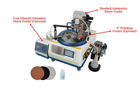 12" High Speed Automatic CMP Polisher w/ Auto Slurry Feeder- Unipol-1203 - Thasar Store