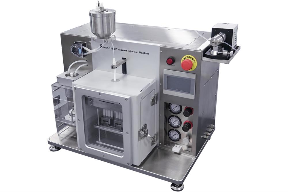 Compact Vacuum Electrolyte Injection System for Pouch and Cylinder Cells - MSK-113-CP - Thasar Store