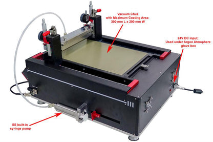 Slot Die Sheet Coater w/ Vacuum Chuck (W200XL300 mm) and Optional Heating - MSK-AFA-PD200 - Thasar Store