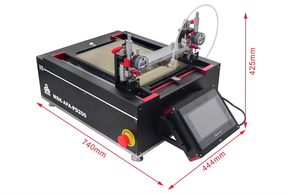 Slot Die Sheet Coater w/ Vacuum Chuck (W200XL300 mm) and Optional Heating - MSK-AFA-PD200 - Thasar Store