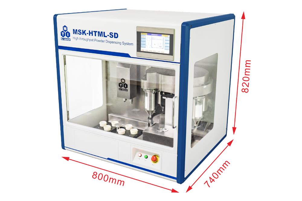 5-Channel Solid Powder Dispenser with Precision Scale for High Throughput Preparation - MSK-HTML-SD - Thasar Store