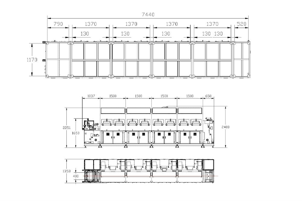 R2R Slot-Die & Reverse Comma Blade Transfer Coating Pilot System - MSK-AFA-DE400-CM4-CLKS-LD - Thasar Store