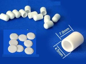 Alumina Crucible: 4.5 mm OD x 7.0 mm H with Cover for Thermal Analysis (PE) - EQ-PE4570 - Thasar Store