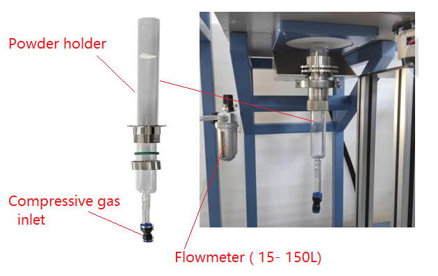 Continuous Fluidized Bed Furnace up to 1200 with Powder Feeding and Collecting - OTF-1200X-III-VT-FB - Thasar Store