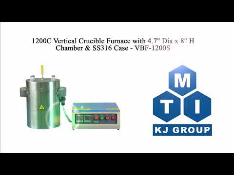 1100°C Top-loading Furnace for Molten Salt Cell or Electrolysis - VBF-1200S-MS