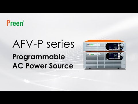 Preen AFV-P-2500B High Performance Programmable AC Power Source( 2.5kVA/310V/15-1000Hz )