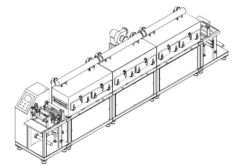 Faster Roll to Roll Coating System (400mm Width) for Pilot Scale of Battery Electrode - MSK-AFA-E400-LD - Thasar Store