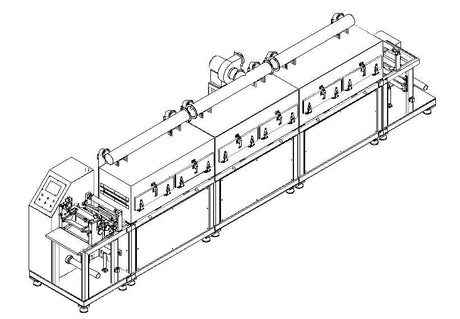 Faster Roll to Roll Coating System (400mm Width) for Pilot Scale of Battery Electrode - MSK-AFA-E400-LD - Thasar Store