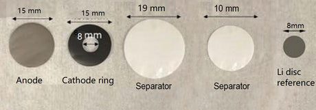 Quick Assembly 3-Electrode Split Coin Cell (19mm ID) for Battery Material Testing - EQ-HSTC-III - Thasar Store