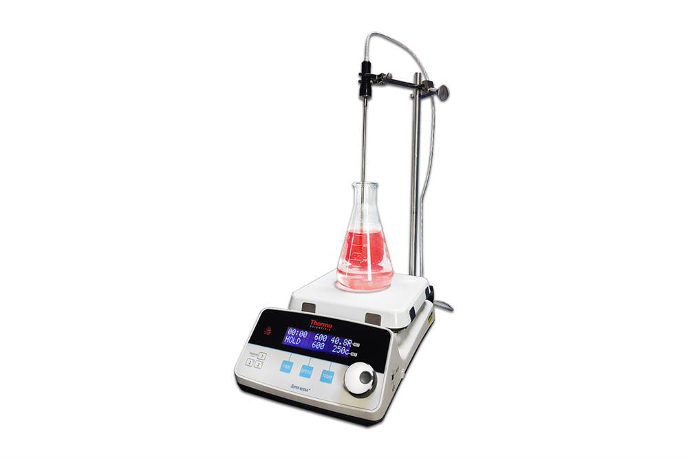 NRTL certified Stirring Hot Plate w/ External Temp. Probe, 7.25 x 7.25" Ceramic Plate Max. 450C - EQ-SP-19-LD - Thasar Store