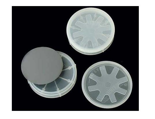 2.5" Diameter Single Wafer Carrier Box - including Container, Cover & Spring - 8 sets/pck - SP5-S25 - Thasar Store