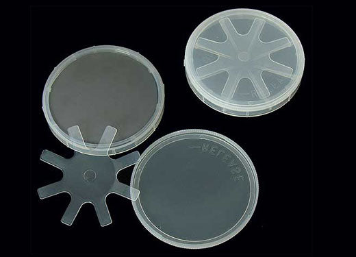 3" Diameter Single Wafer Carrier Box - including Container, Cover & Spring - 10 set/pck - SP5-S3 - Thasar Store