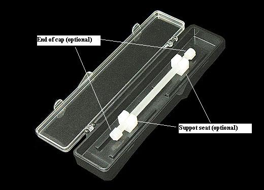 Smart Carrying Box for Laser Rod selectable from diameter 3 - 8 mm upto 160 mm length - SP8-19038-T/BK - Thasar Store