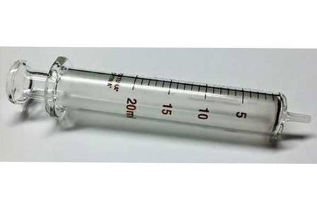 Lab Utility 20ml Glass Syringe for Syringe Pump & Filling Electrolyte - EQ-Syringe20-GL - Thasar Store