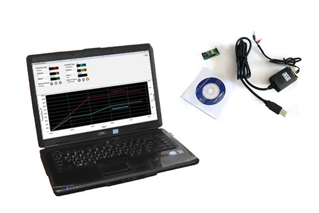 Temperature Control System for Controlling MTI Furnaces with Laptop -MTS02 - Thasar Store