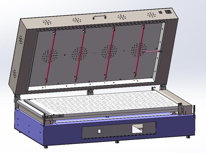 350 mm Width Tape Casting Sheet Coater (14Wx40L) w/ 120°C Vac. Bed & Doctor Blade-MSK-AFA-L1000 - Thasar Store